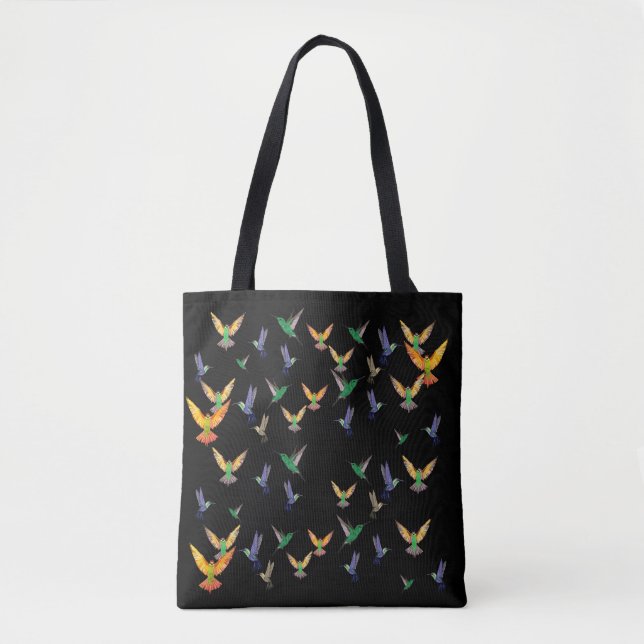 Hummingbirds flight tote bag (Front)