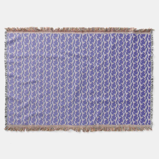 Hummingbirds I Throw Blanket (Front)