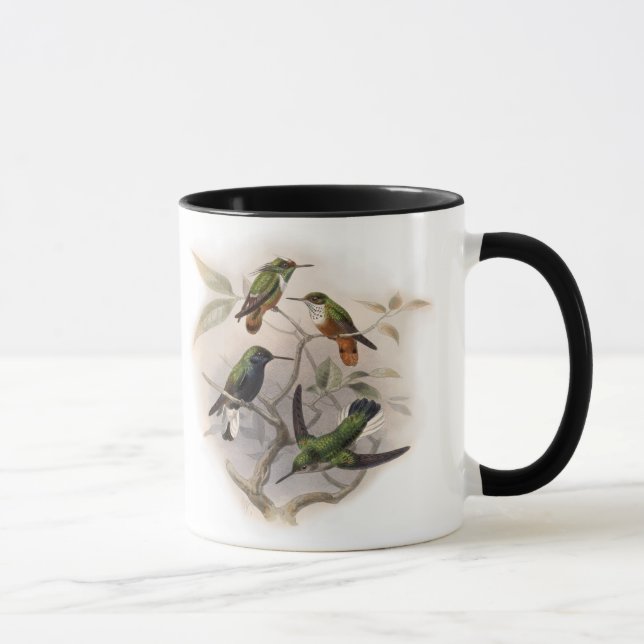 Hummingbirds  in Flight Mug (Right)