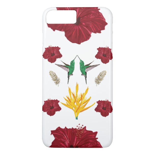 Hummingbirds inspiraton Case-Mate iPhone case (Back)