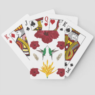 Hummingbirds inspiraton playing cards