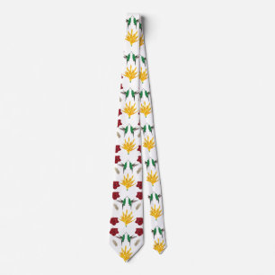 Hummingbirds inspiraton tie