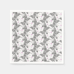 Hummingbirds IV Napkin