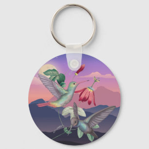 Hummingbirds Key Ring
