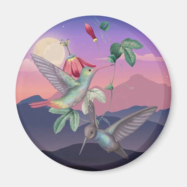 Hummingbirds Magnet (Front)