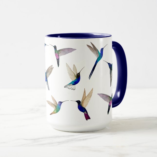 Hummingbirds Mug (Front Right)
