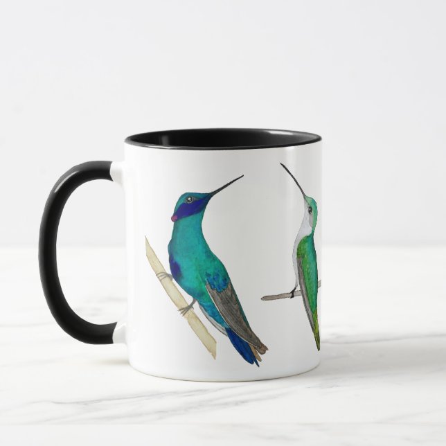 Hummingbirds Mug (Left)
