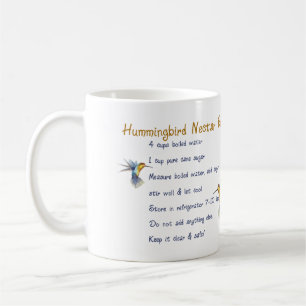 Hummingbirds Nectar Recipe Coffee Mug