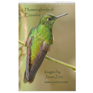 Hummingbirds of Ecuador Calendar