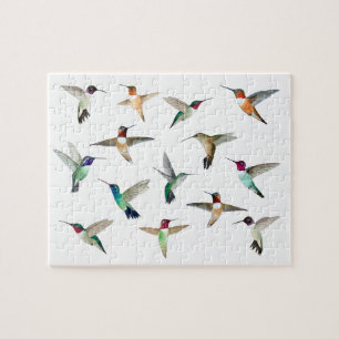 Hummingbirds of North America  Jigsaw Puzzle