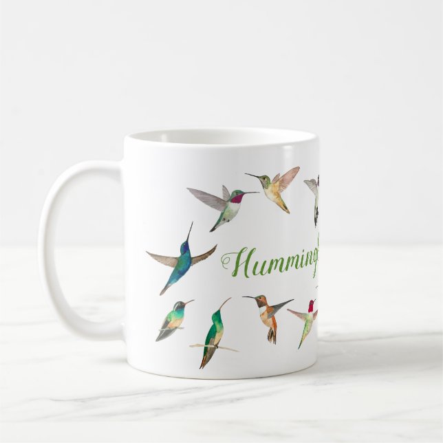 Hummingbirds of Texas Coffee Mug (Left)