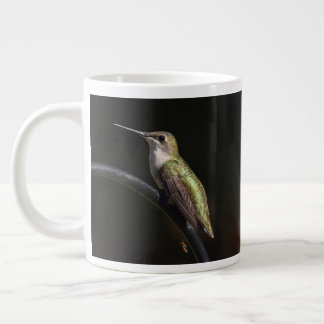 Hummingbirds on Black 20 oz BIG Mug