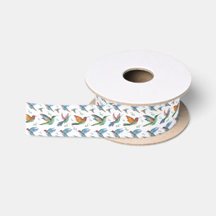 Hummingbirds Satin Ribbon
