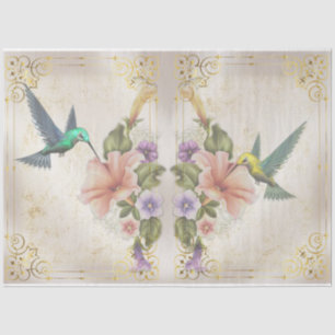 Hummingbirds Series Design 4 Tissue Paper