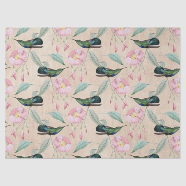 HummingBirds Series Design Twenty Tissue Paper (Front)