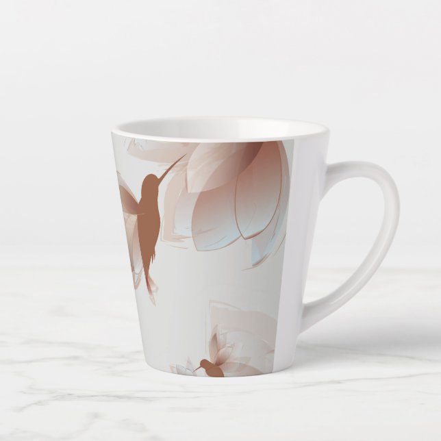 Hummingly Along Latte Mug (Right)