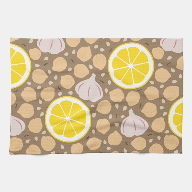 Hummus Kitchen Towel (Horizontal)