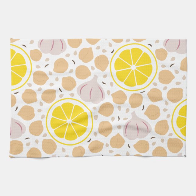 Hummus Kitchen Towel (Horizontal)