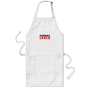 Hummus lover long apron