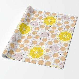 Hummus Wrapping Paper