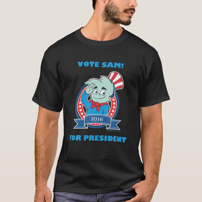 Humongous Entertainment: Sam For President T-Shirt (Front)
