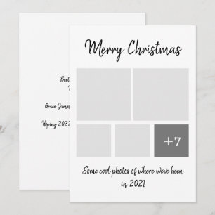 Humor Corona Virus 2021 Christmas Holiday Card