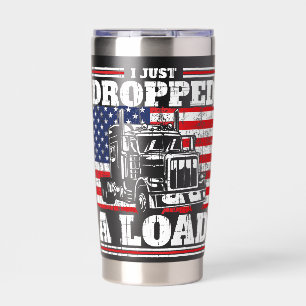 Humor for Truckers Insulated Tumbler