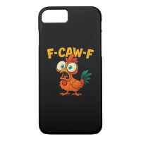 Humor Funny Crow F-Caw-F Gothic