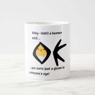 Humor 'Gleam In Eye' Fun Cup Mug 20 oz Boomeranged