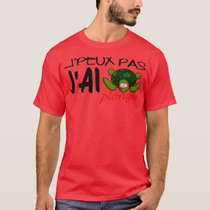 humor I canx27t I dived turtle mask T-Shirt