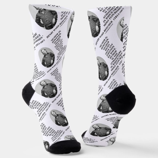 Humor Nearer Right Any Emotion We Have Beecher Qte Socks (Angled)
