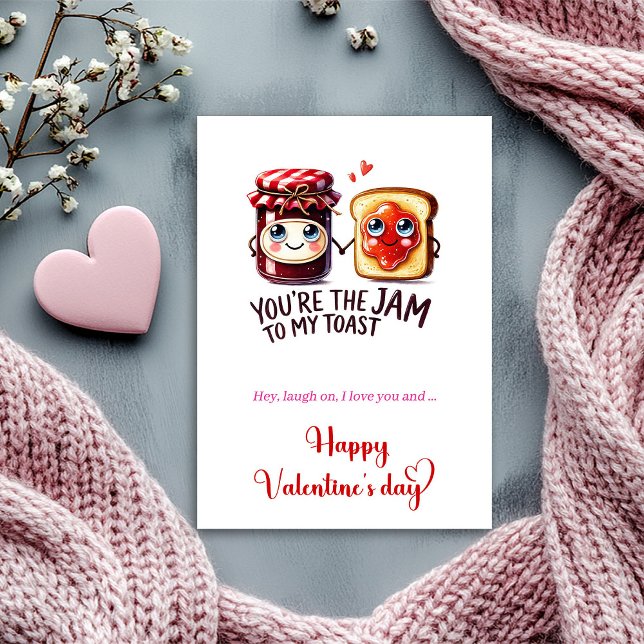 Humor Valentine Card with Silly Fruit Characters (Humor Valentine Card with Silly Fruit Characters)