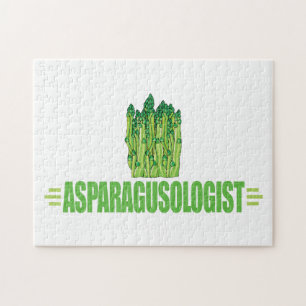 Humorous Asparagus Lover Jigsaw Puzzle