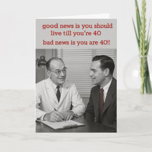 Humorous Birthday card 