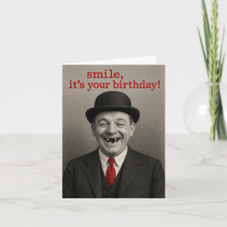 Humorous Birthday Card