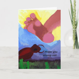 humorous birthday greeting card