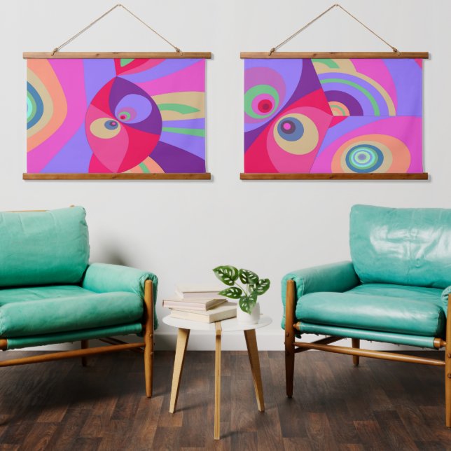 Humorous Designs Hanging Tapestry (Living Room)