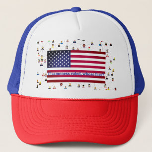 Humorous Fun Respect Diversity Trucker Hat