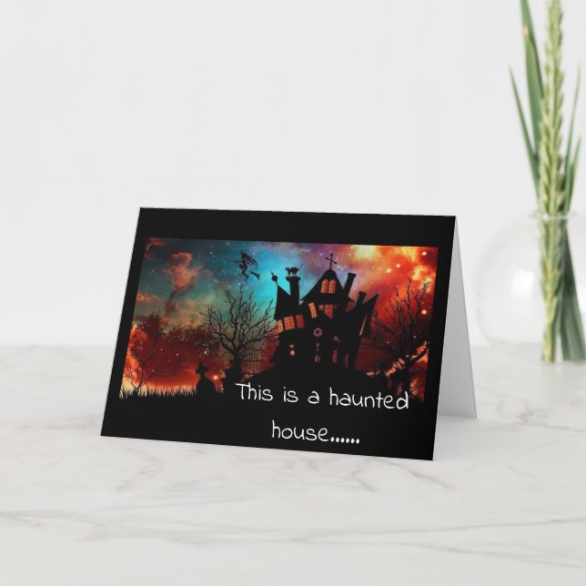 HUMOROUS HALLOWEEN CARD (Front)