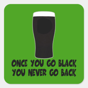 Humorous Irish Square Sticker