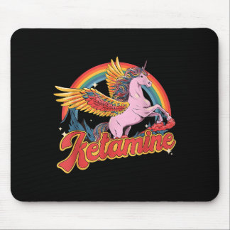 Humorous Ketamine Horse Emergency Funny Mental Hea Mouse Mat