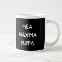 Humorous Latin Catholic Mea Maxima Cuppa