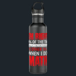Humorous Math Teacher Student Mathematics Lover 710 Ml Water Bottle<br><div class="desc">Humorous Math Teacher Student Mathematics Lover</div>