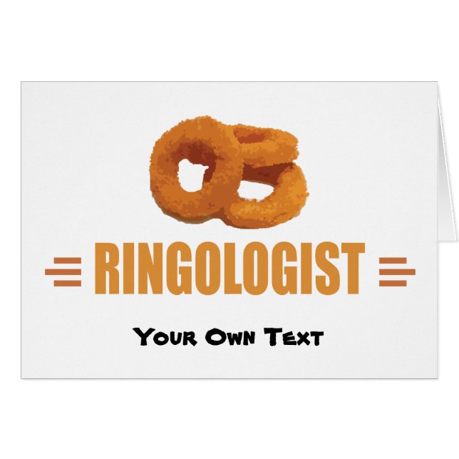 Humorous Onion Ring Title (Front Horizontal)