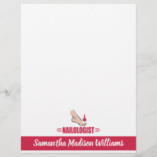 Humorous Pedicure Pink Polish Nail Salon Flyer