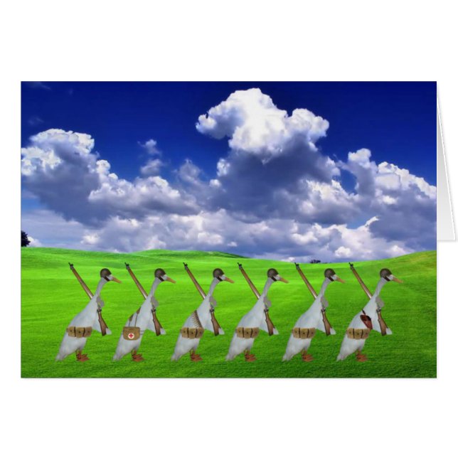 Humorous runner duck (Front Horizontal)