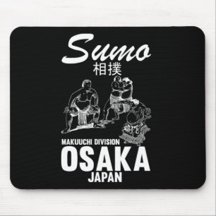 Humorous Sumo Wrestler Judo Osaka Japan Wrestler S Mouse Mat