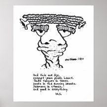 Humorous Well-Read Freak Poster 1-6-23