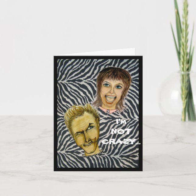 Humorously Mentally Hilarious Card (Front)