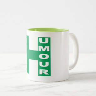 HUMOUR 2-color lime cup
